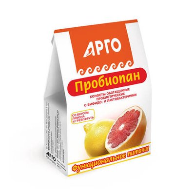 Конфеты Пробиопан пробиотические, Юг (Арго), 70 г