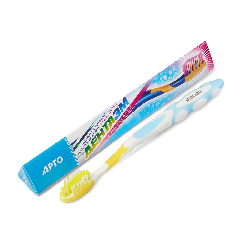 Щетка зубная ДентаЭМ, Арго ЭМ-1, 1 шт