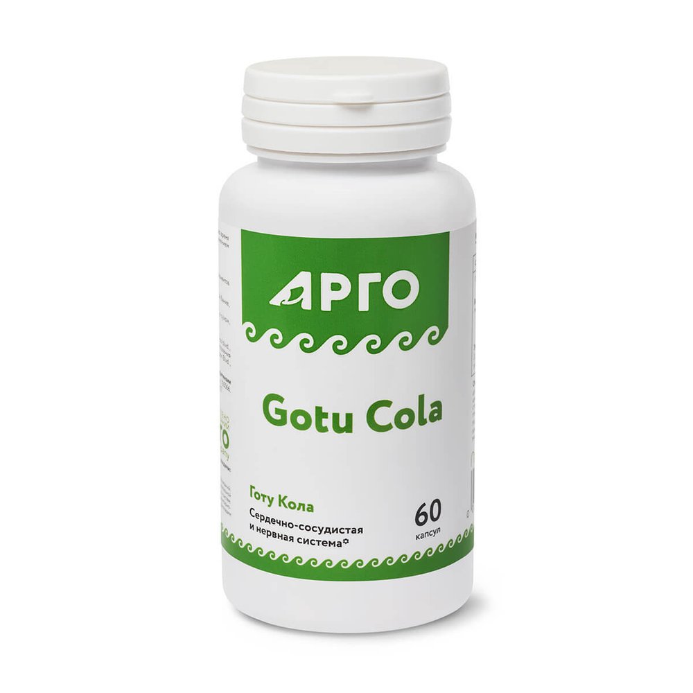 БАД Готу Кола, Nutricare (Арго), 60 капс