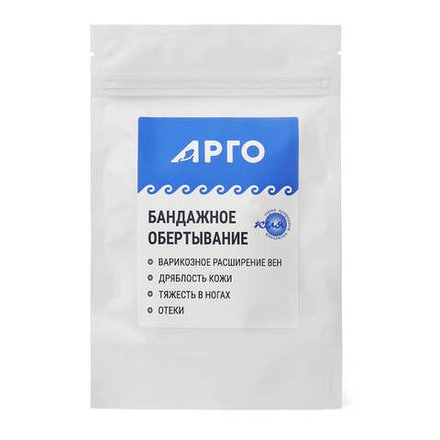 Обертывание бандажное Тонизирующее противоотечное, Новь (Арго), 3 метра