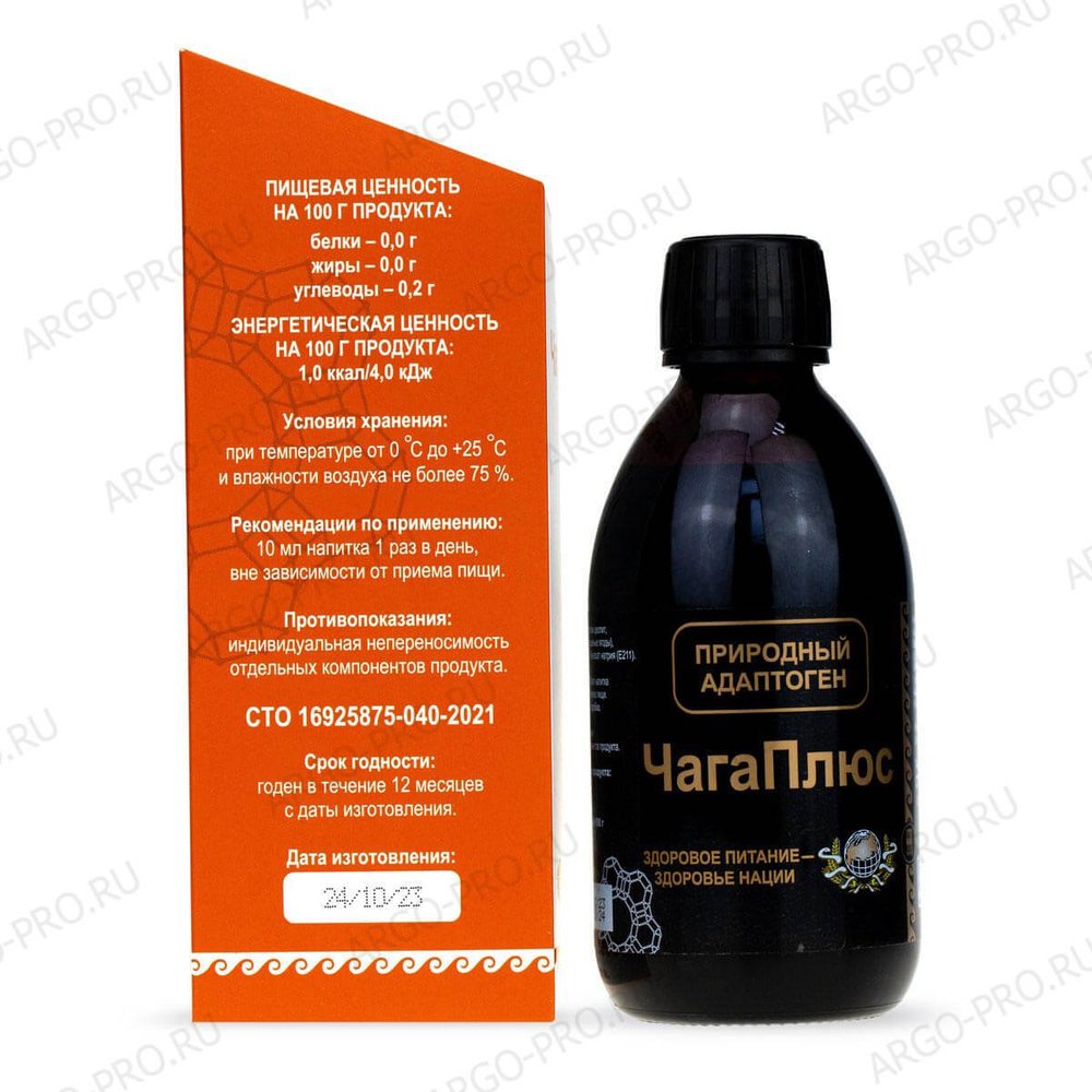 Напиток Литовит ЧагаПлюс, Новь (Арго), 250 мл