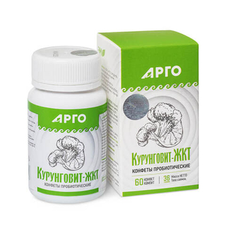 Курунговит ЖКТ, Эм-Центр (Арго), 60 таб