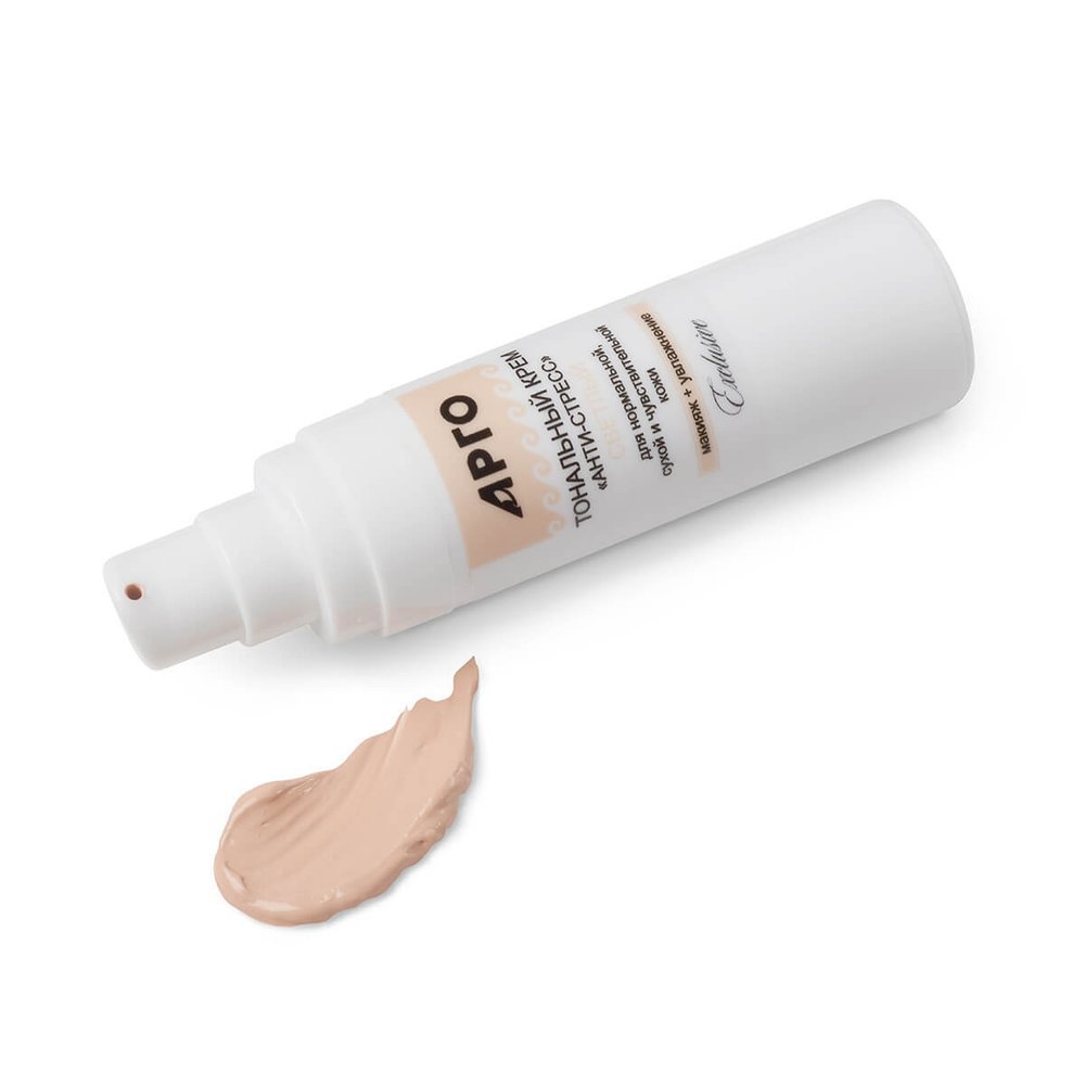 Тональный крем 01 светло-бежевый, Интеллект-К (Арго), 30 мл