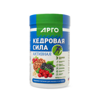 Кедровая сила Активная, Дэльфа (Арго), 237 г