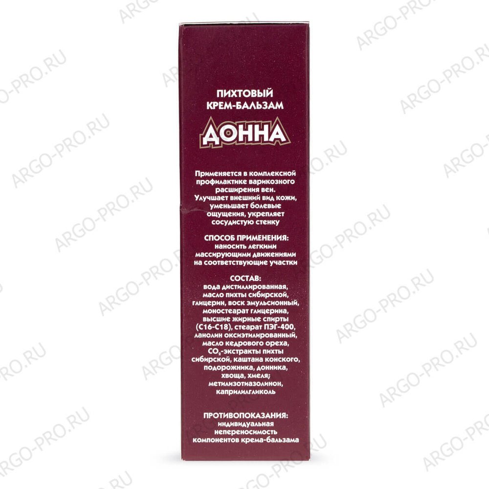 Крем бальзам Донна описание