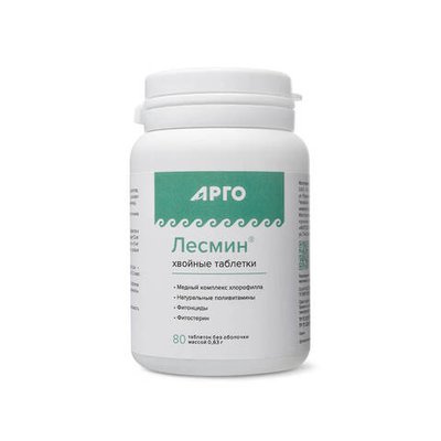БАД Лесмин, ФитоЛайн (Арго), 80 таб