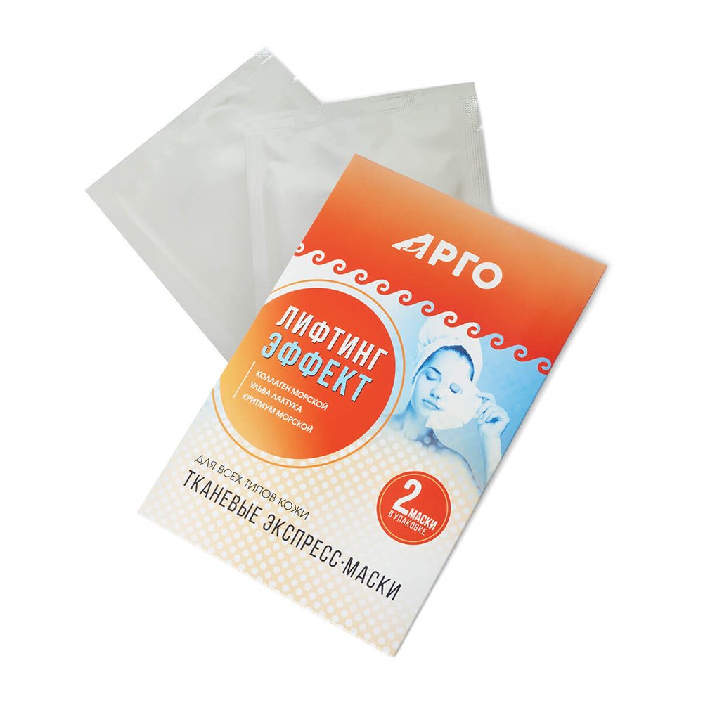 Маска тканевая Лифтинг-эффект Арго