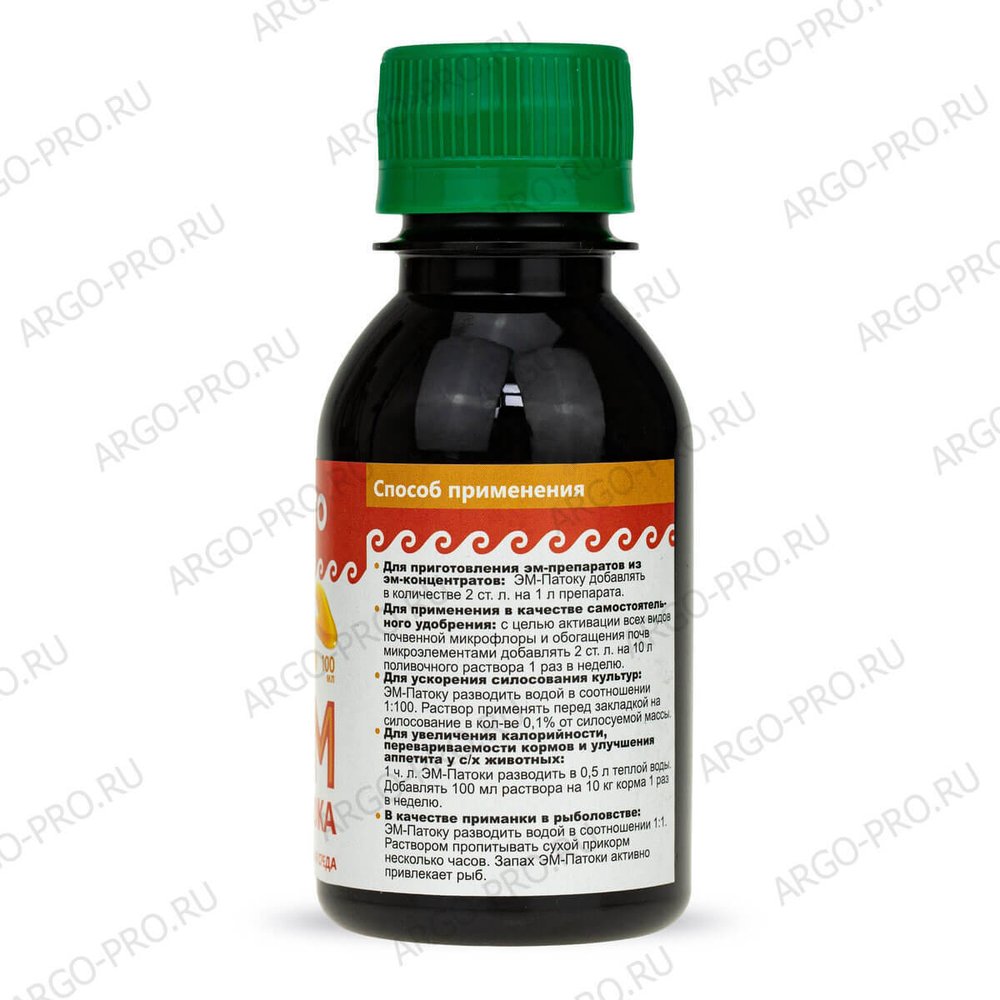 Питательная среда ЭМ-патока, Арго ЭМ-1, 100 мл