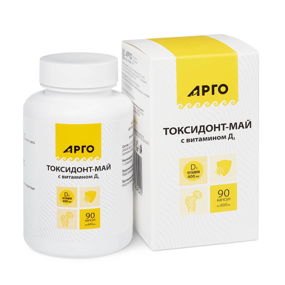 БАД Токсидонт-май с витамином D3