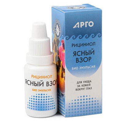 Рициниол Ясный взор для кожи вокруг глаз, Марианна (Арго), 10 мл