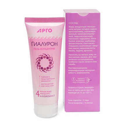 Гель-концентрат Гиалурон, Марианна (Арго), 75 мл