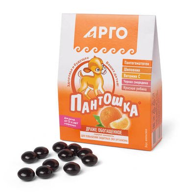 Драже Пантошка, Юг (Арго), 80 г