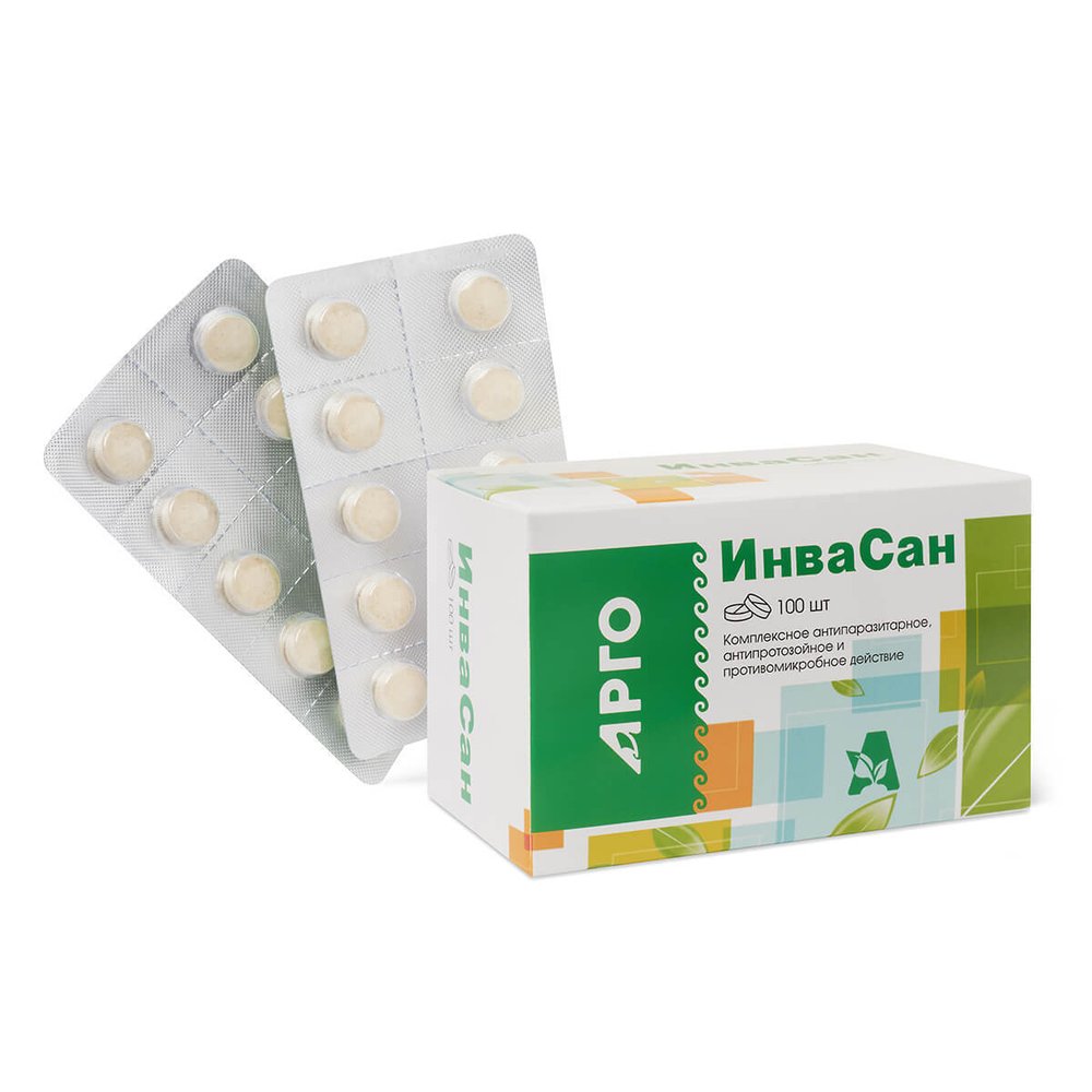 Концентрат ИнваСан от паразитов, Апифарм (Арго) 2