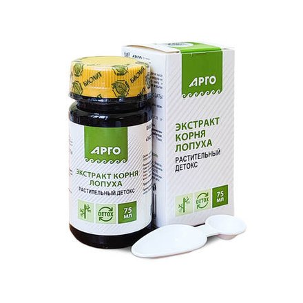 БАД Экстракт корня лопуха, Биолит (Арго), 75 мл