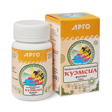 КуЭМсил Фитнесс Годжи, Арго ЭМ-1, 60 таб