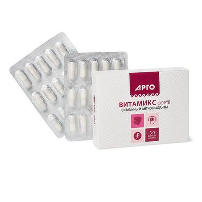 Витамикс форте, Биолит (Арго), 30 капс