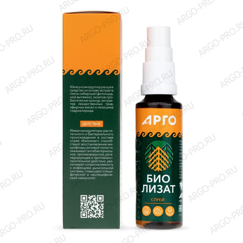 Спрей для полости рта Биолизат обзор