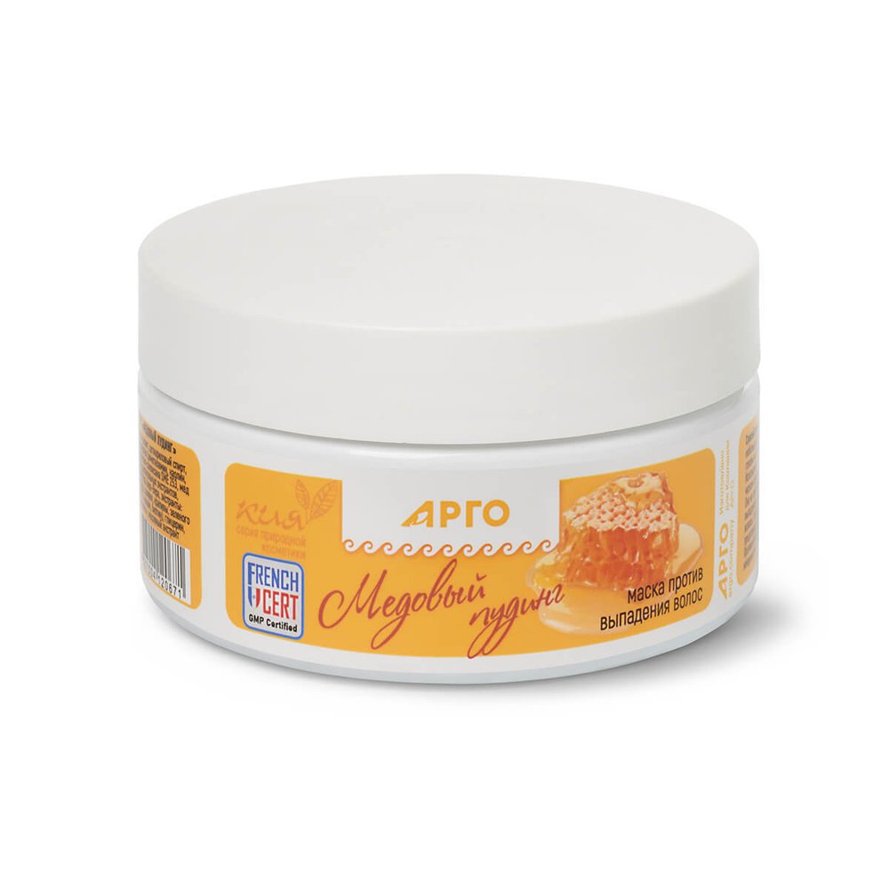 Маска против выпадения волос Медовый пудинг, Новь (Арго), 200 г