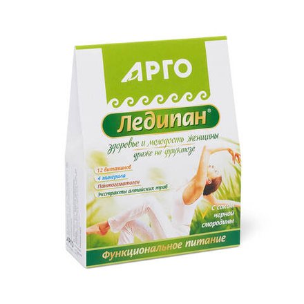 Драже Ледипан, Юг (Арго), 60 г