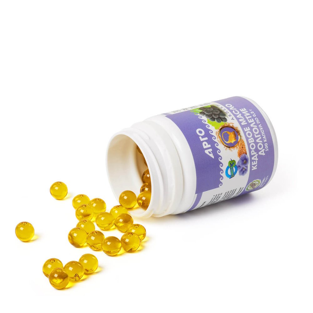 Масло кедровое Долголетие Арго дэльфа