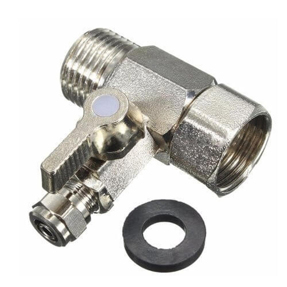 Адаптер с краном для подключения  фильтра «под мойку» 2