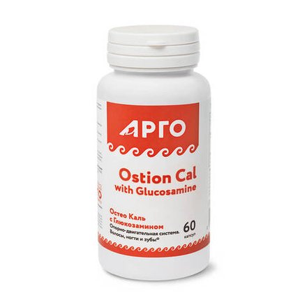 БАД Остео Каль с глюкозамином, Nutricare (Арго), 60 капс