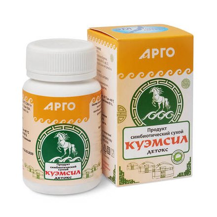 КуЭМсил Детокс, Арго ЭМ-1, 60 таб