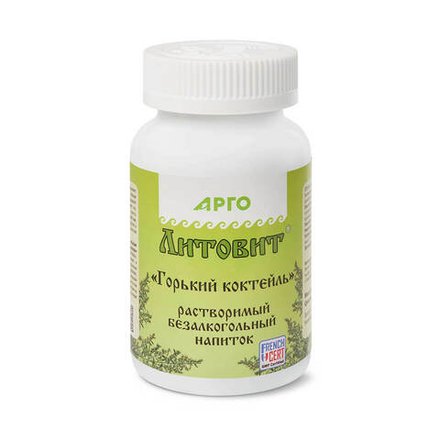 Цеолитовый напиток Горький Коктейль, Новь (Арго), 140 г