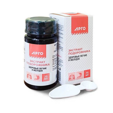 БАД Экстракт подорожника, Биолит (Арго), 75 мл