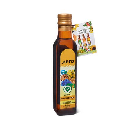 Масло натурально Богатырское, Дэльфа (Арго), 250 мл