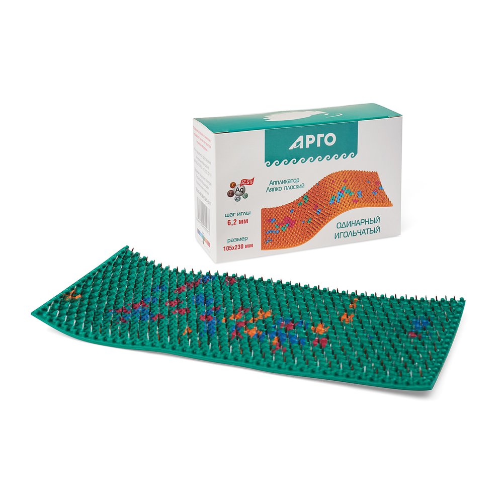 Устройство аппликационное Ляпко Одинарный шаг игл 6,2 мм; размер 105 х 230 мм образец