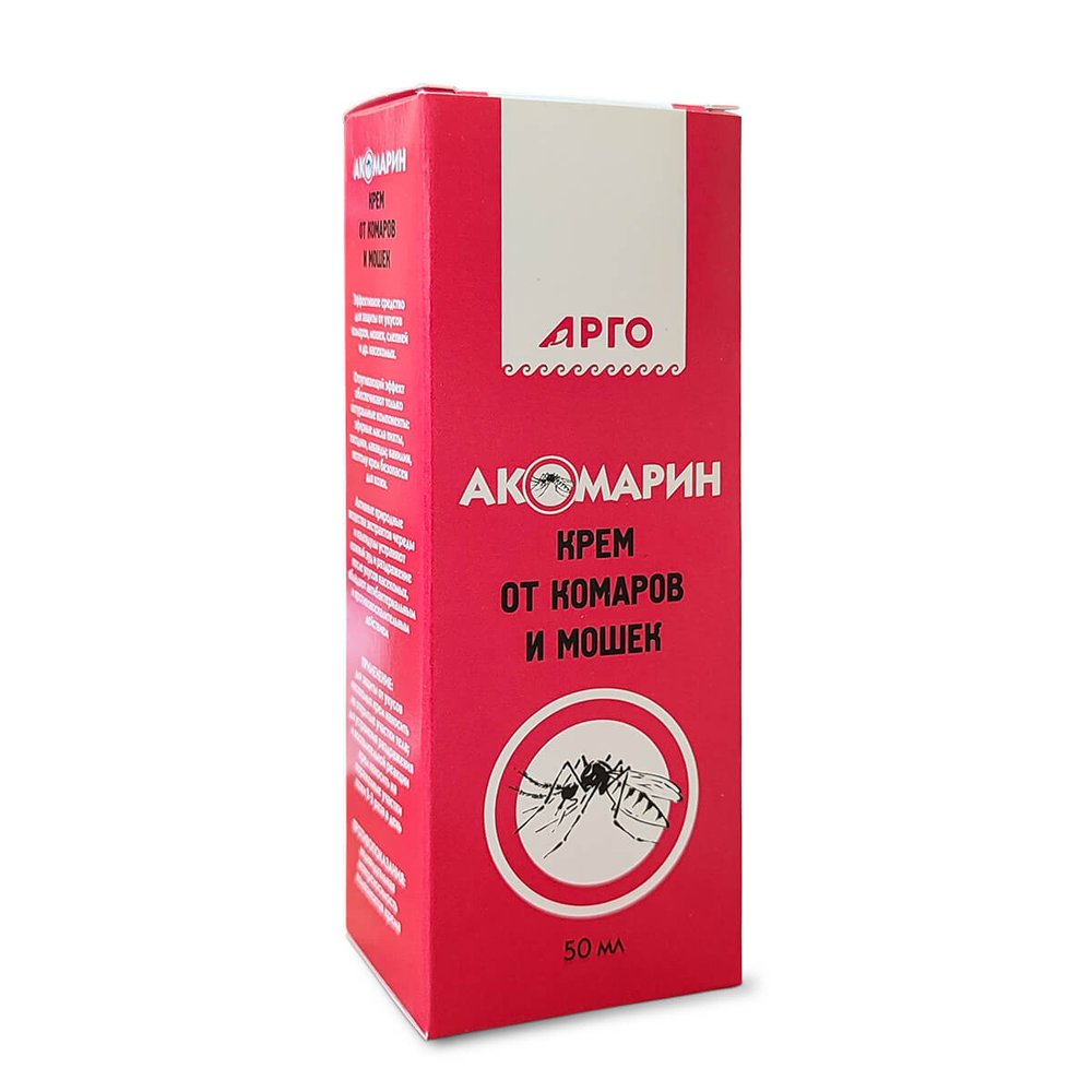 Крем от комаров и мошек Акомарин, Дон (Арго), 50 мл