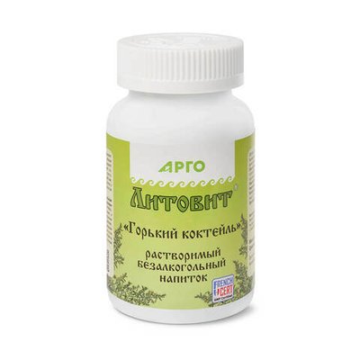 Цеолитовый напиток Горький Коктейль, Новь (Арго), 140 г