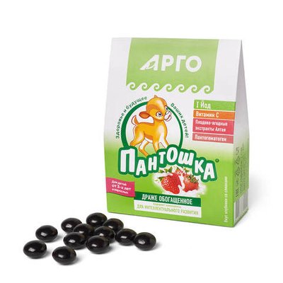 Драже Пантошка Йод, Юг (Арго), 80 г