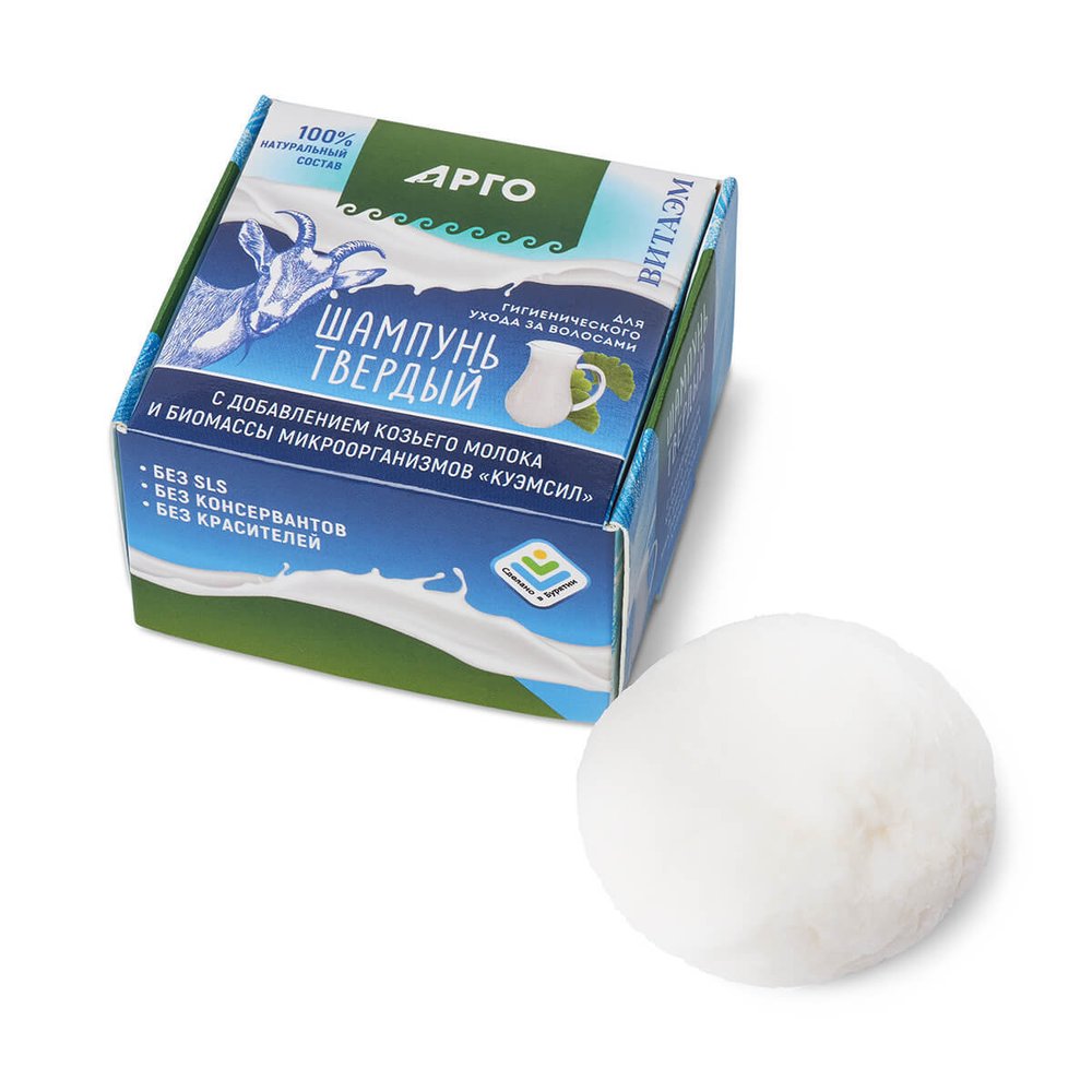 Шампунь твердый ВитаЭМ Арго эм1