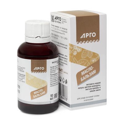 Бальзам для волос из лопуха, Биолит (Арго), 50 мл