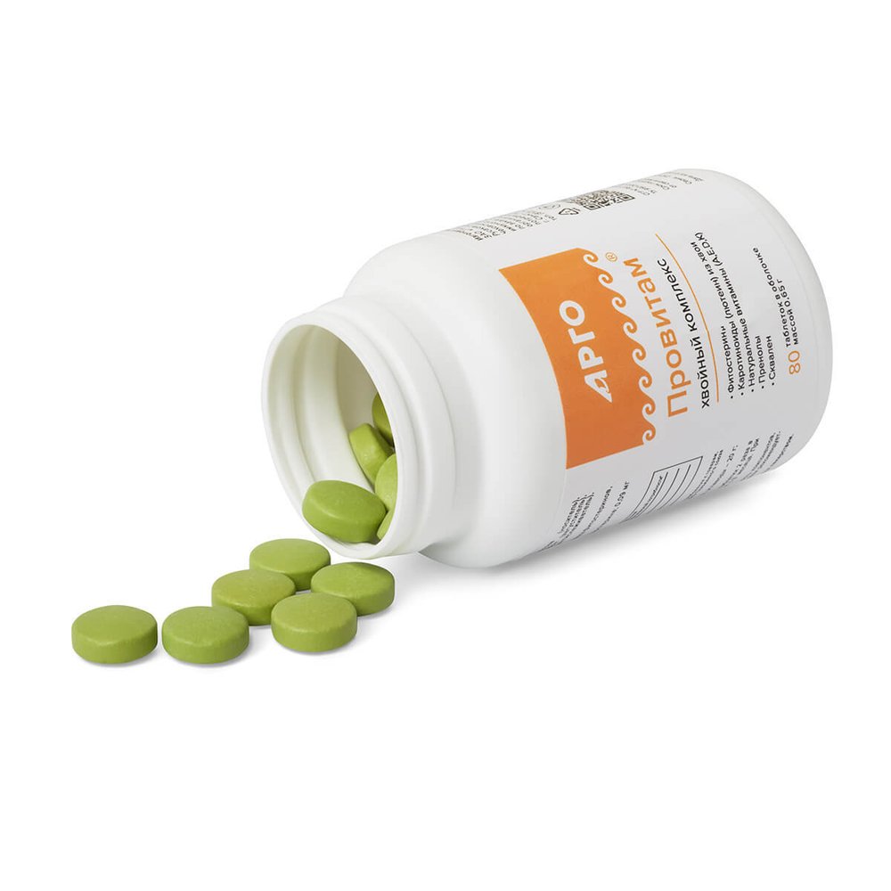 БАД Провитам,, ФитоЛайн (Арго), 80 таб