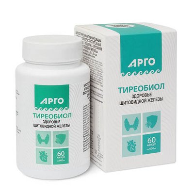 БАД Тиреобиол, Биолит (Арго), 60 капс