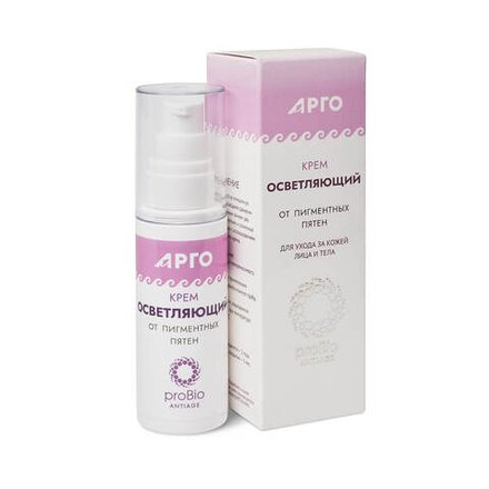 Крем Осветляющий от пигментных пятен, Марианна (Арго), 50 мл