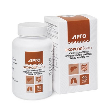 БАД Экорсол форте, Биолит (Арго), 90 капс