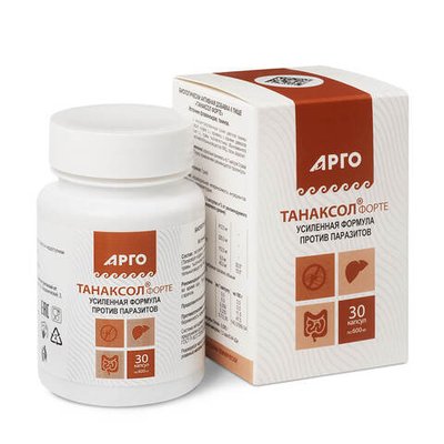 БАД Танаксол форте, Биолит (Арго), 30 капс