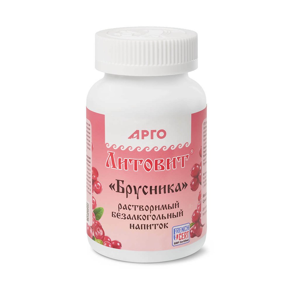 Цеолитовый напиток Брусника, Новь (Арго), 140 г