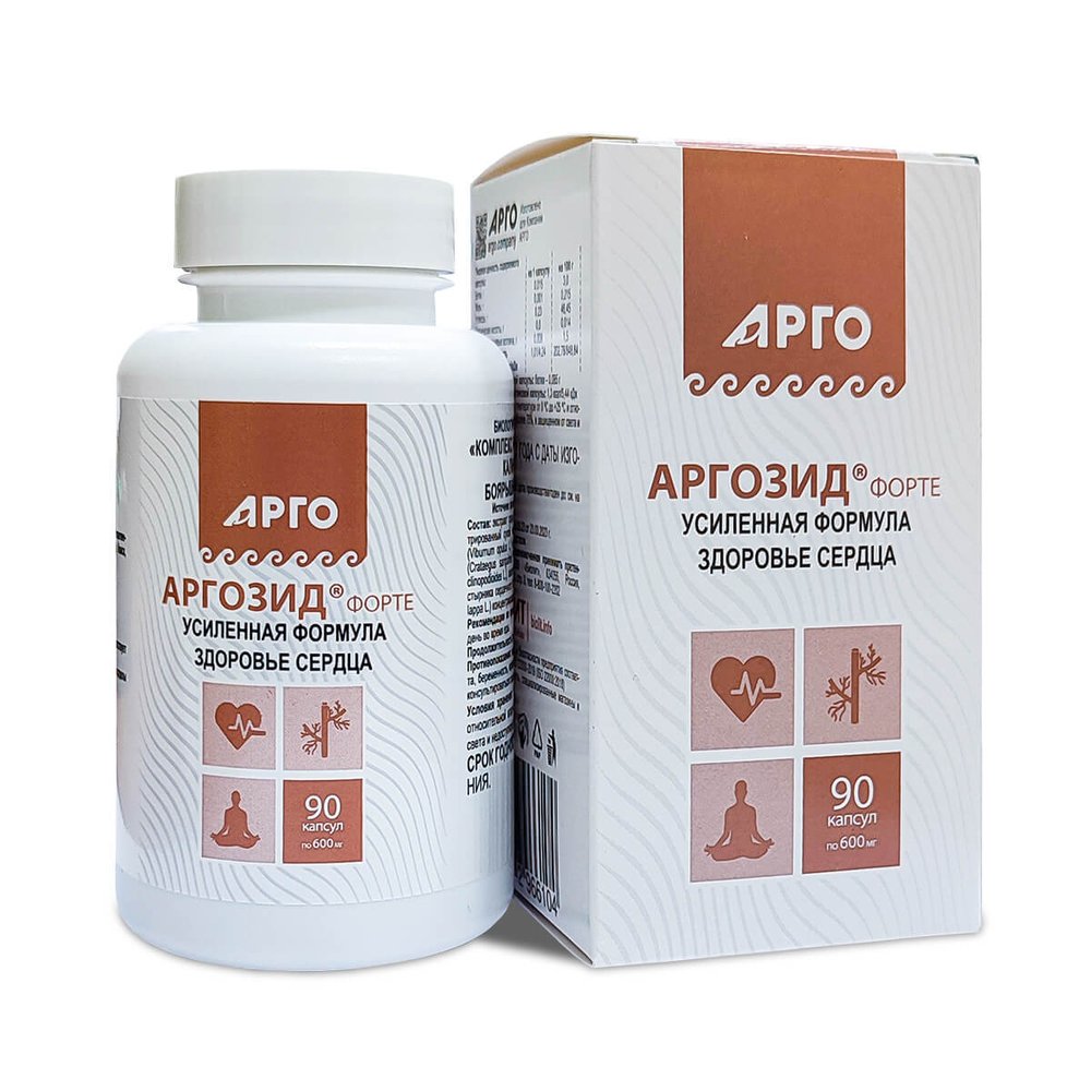 БАД Аргозид форте, Биолит (Арго), 90 капс