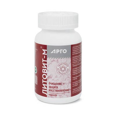 БАД Литовит М Цеолит природный 100%, Новь (Арго), 150 г