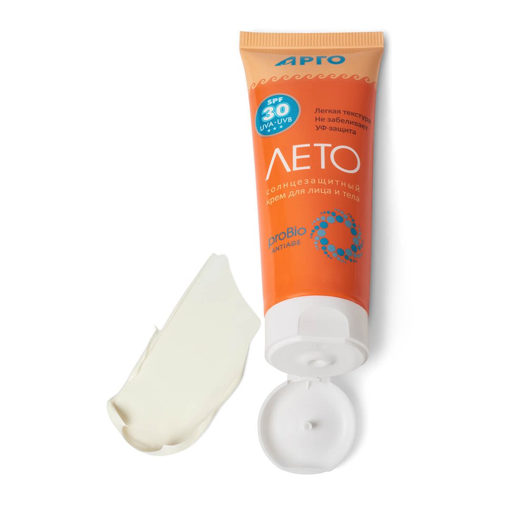 Крем солнцезащитный Лето SPF 30, Марианна (Арго)