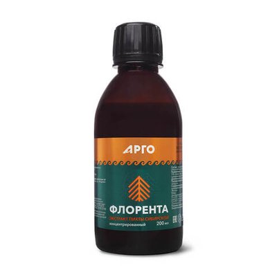 БАД Флорента Экстракт пихты сибирской, Биолит (Арго), 200 мл
