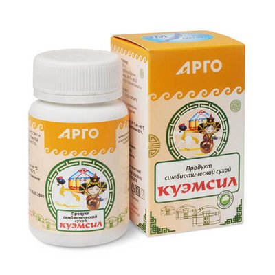 Продукт симбиотический КуЭМсил, Арго ЭМ-1, 60 таб