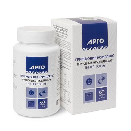 БАД Гриффония комплекс, Биолит (Арго), 60 капс