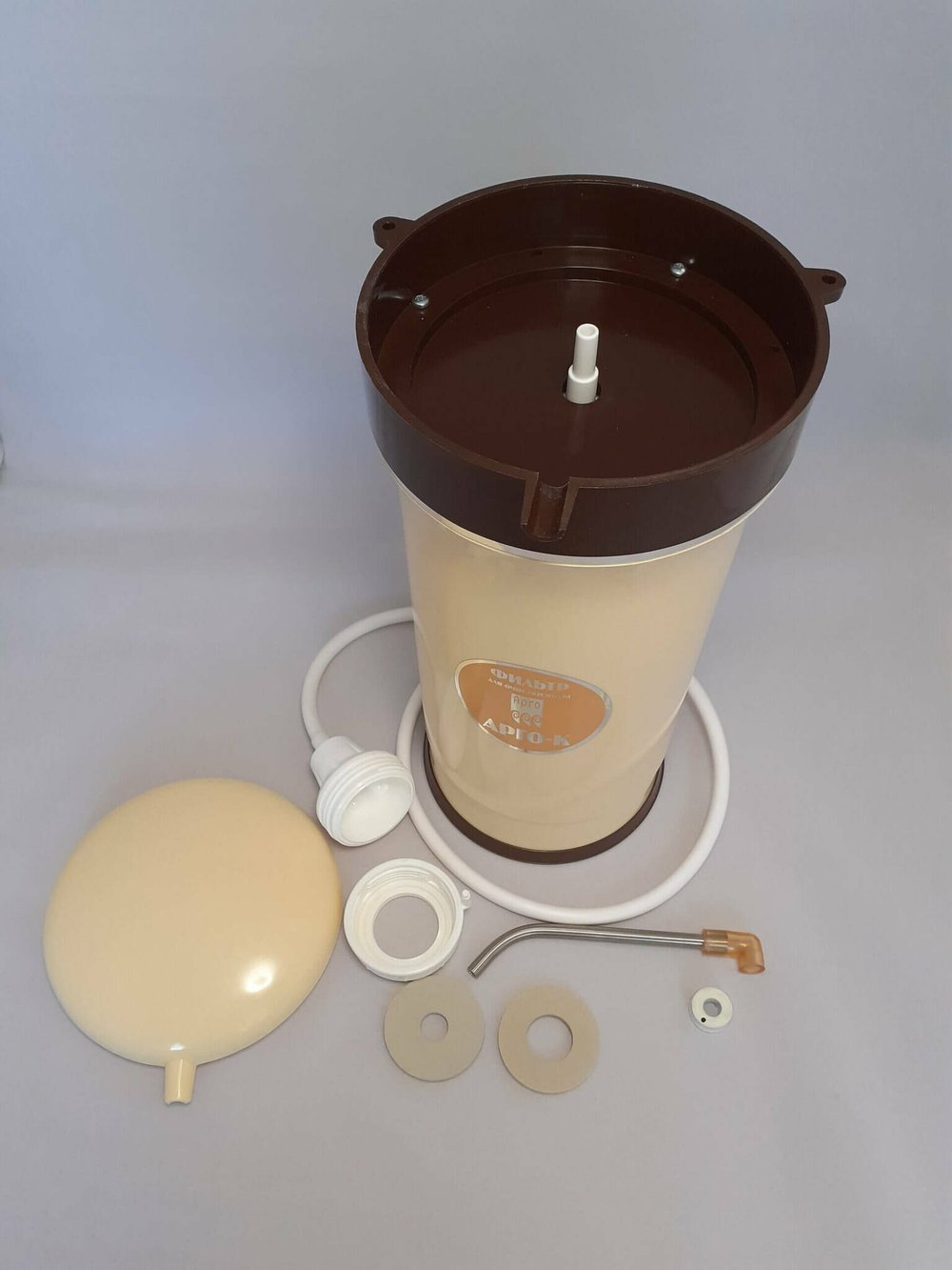 Воронка насадки для подключения фильтра «Арго» и «Водолей» пример