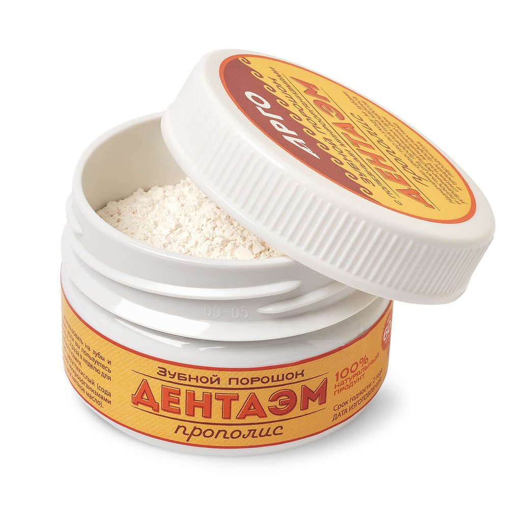 Зубной порошок ДентаЭм прополис, Арго ЭМ-1, 60 г
